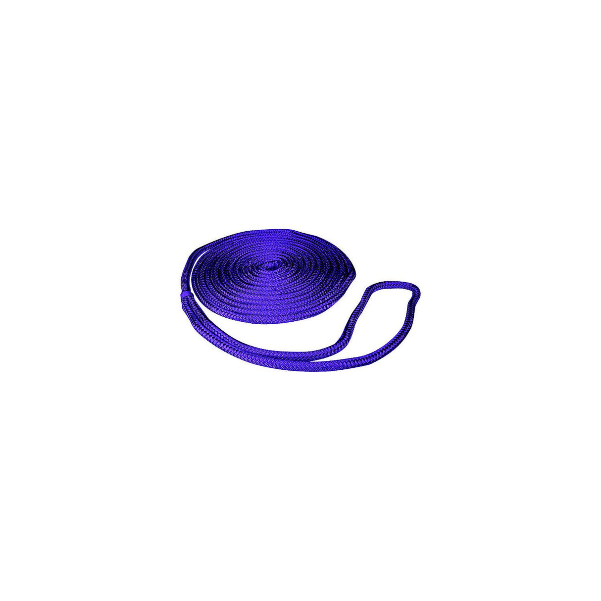 Seachoice Double-Braid Nylon Dock Line w/ Eye Splice, Pre-Shrunk, Heat Stabilized, 3/8 In. X 15 Ft., Purple - 39981 - official Seachoice product image 8