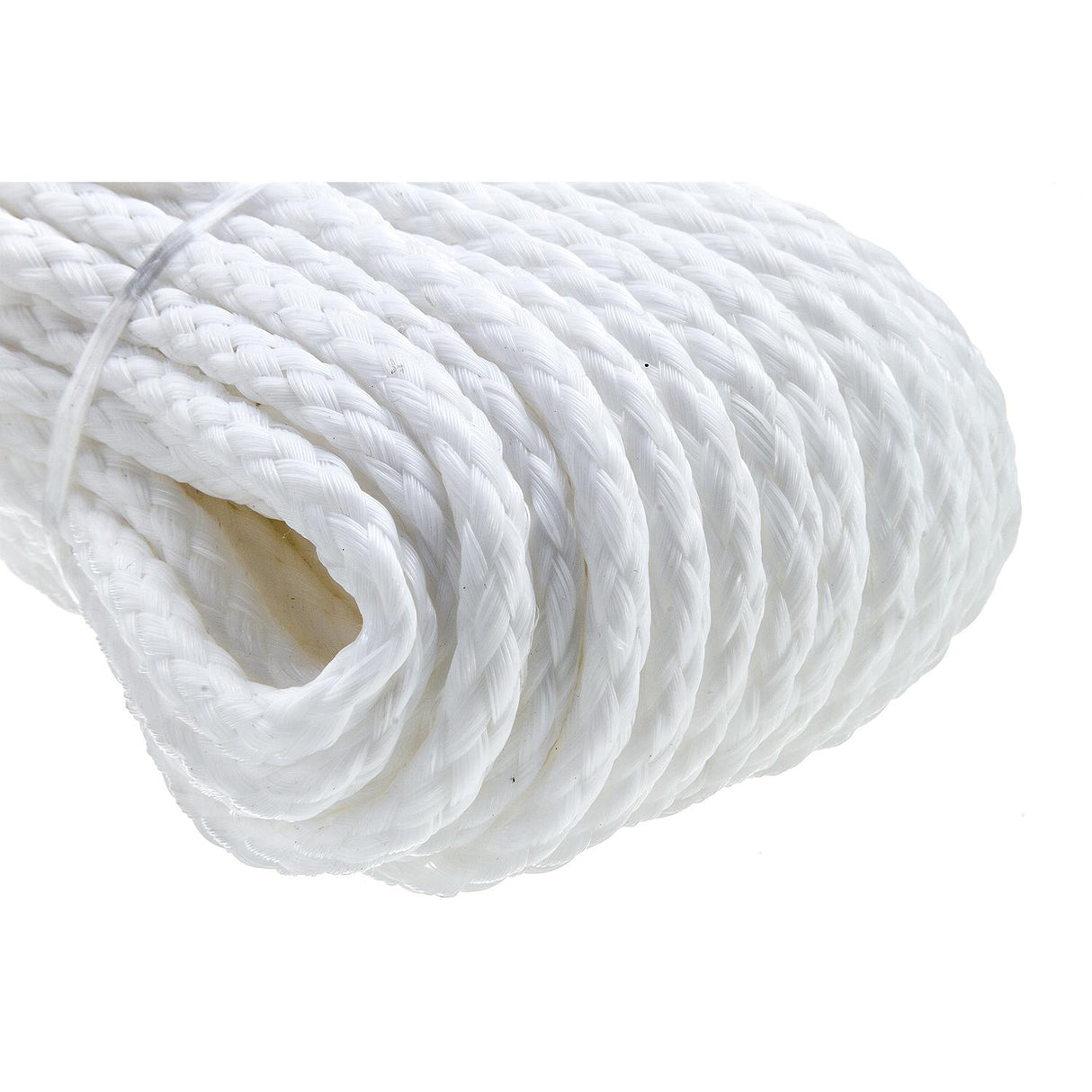 Seachoice Anchor Line Rope, Hollow Braid, Polypropylene, White, Spring Hook, 1/4 In. X 50 Ft. - 40201 - official Seachoice product image 3