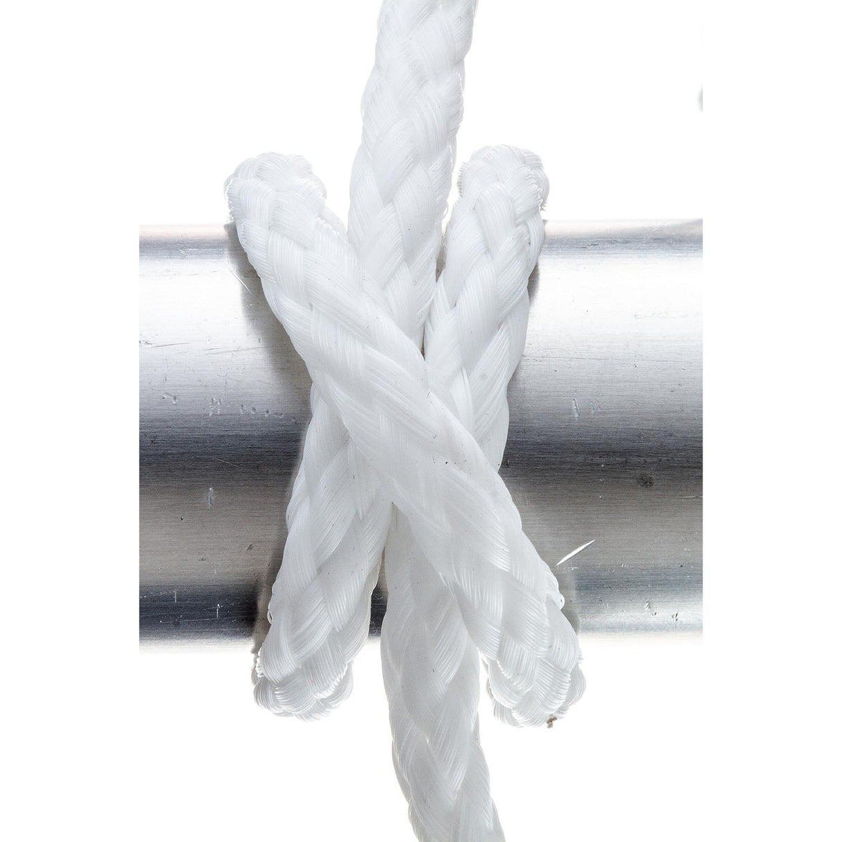 Seachoice Anchor Line Rope, Hollow Braid, Polypropylene, White, Spring Hook, 3/8 In. X 75 Ft. - 40211 - official Seachoice product image 4