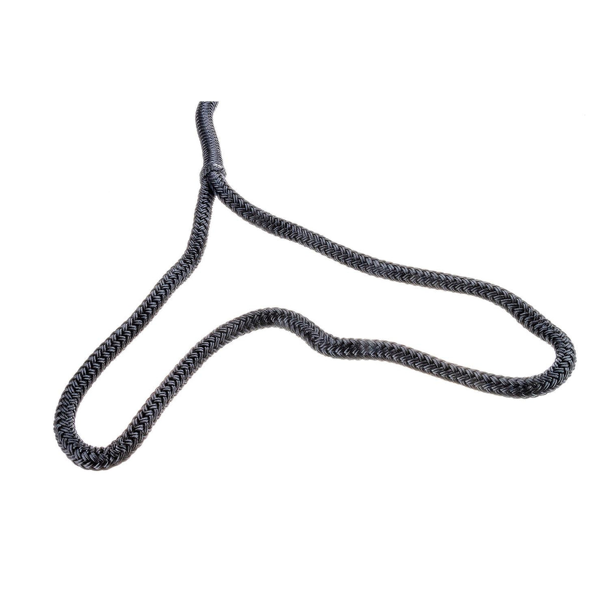 Seachoice Double-Braid Nylon Dock Line w/ Eye Splice, Pre-Shrunk, Heat Stabilized, 3/8 In. X 15 Ft., Black - 40291 - official Seachoice product image 5