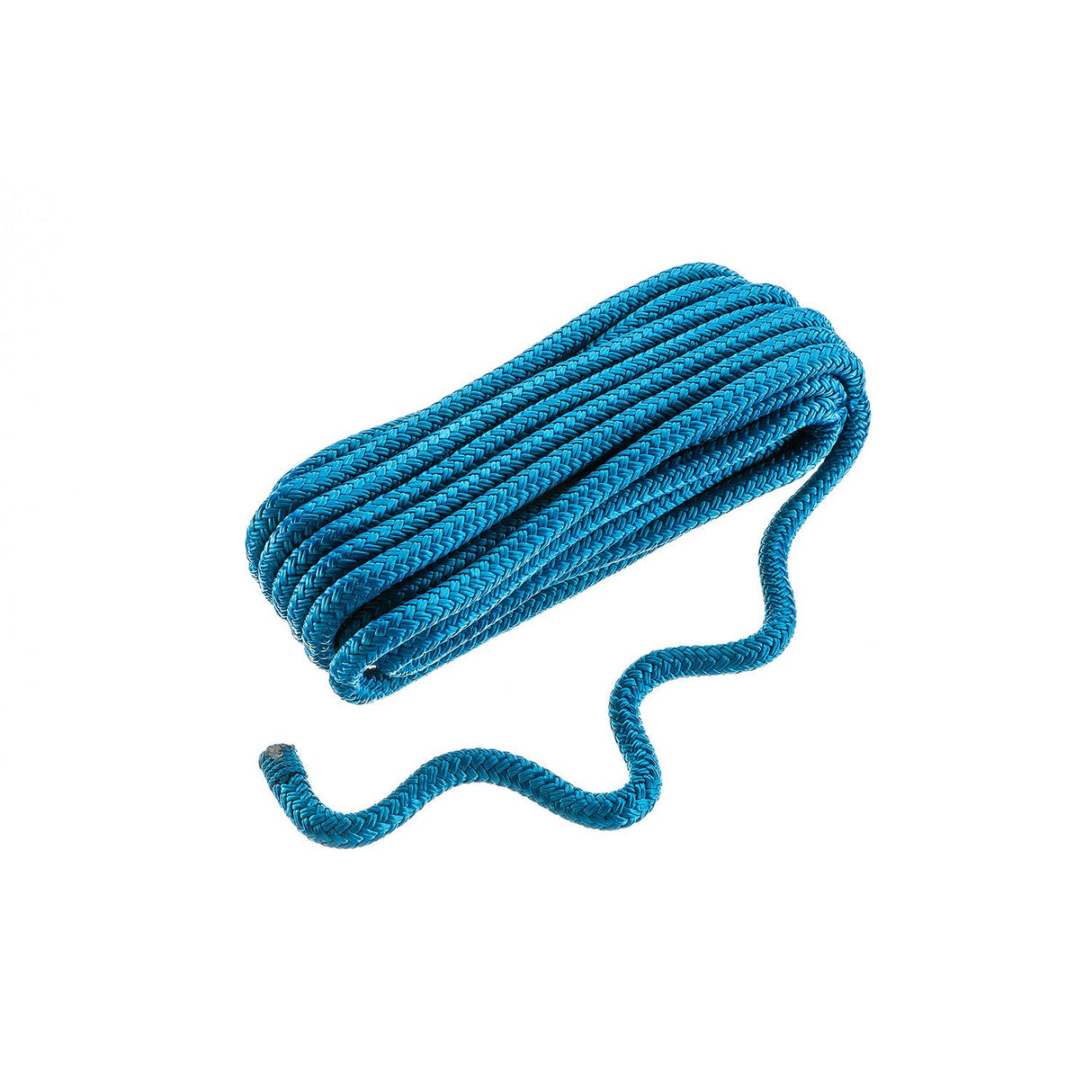 Seachoice Double-Braid Nylon Dock Line w/ Eye Splice, Pre-Shrunk, Heat Stabilized, 3/8 In. X 25 Ft., Blue - 40331 - official Seachoice product image 5