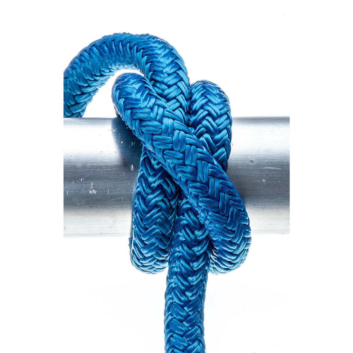 Seachoice Double-Braid Nylon Dock Line w/ Eye Splice, Pre-Shrunk, Heat Stabilized, 1/2 In. X 20 Ft., Blue - 40411 - official Seachoice product image 3