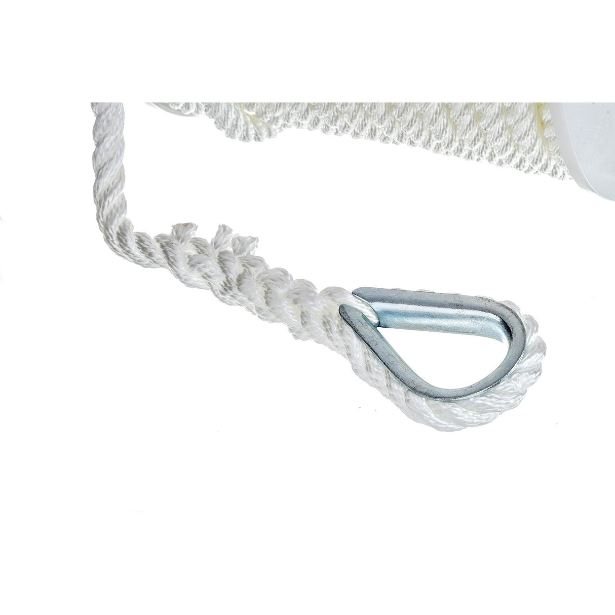 Seachoice Anchor Line Rope, 3-Strand Twisted, White, Nylon, 3/8 In. X 150 Ft. - 40721 - official Seachoice product image 5