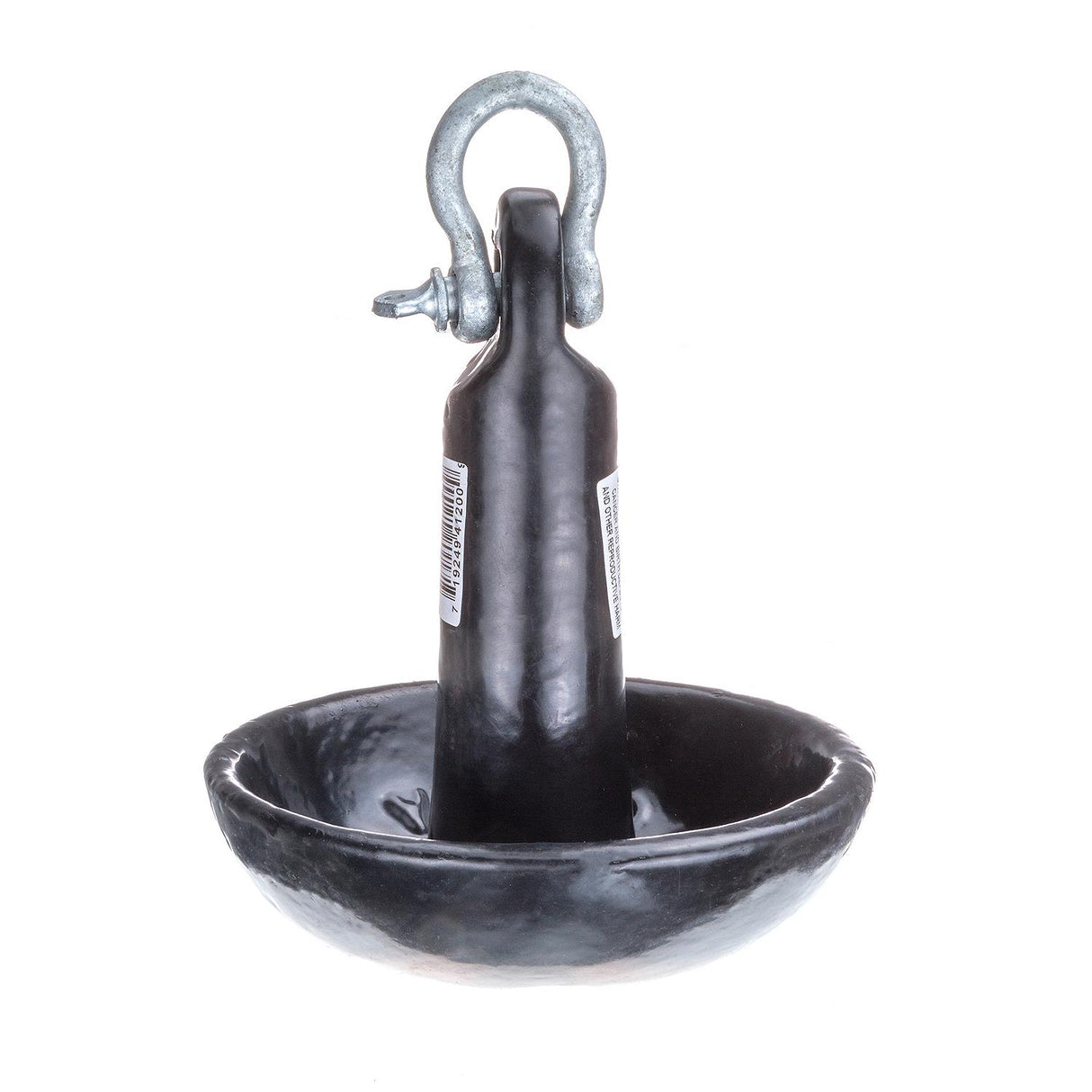 Seachoice Mushroom Anchor, Vinyl Coated Cast Iron, Black, 8 Lbs., Boats Up to 10 Ft. Long - 50-41200 - official Seachoice product image 4