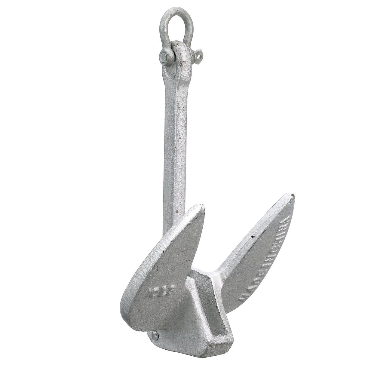 Seachoice Navy Anchor, Aluminum Plated Cast Iron, Silver, 10 Lbs. - 41360 - official Seachoice product image 3