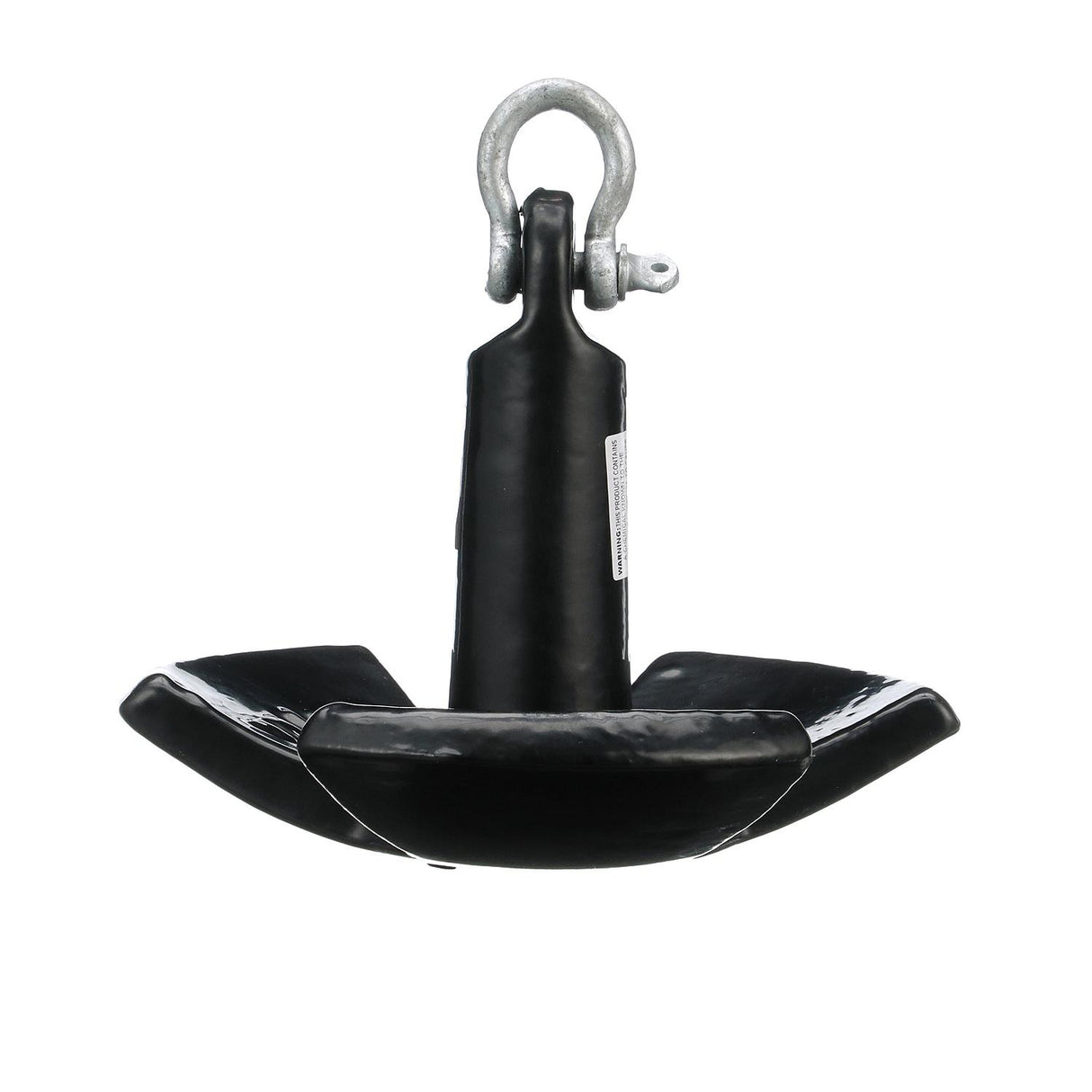 Seachoice River Anchor, Black Vinyl Coated Cast Iron, 12 Lbs. - 50-41500