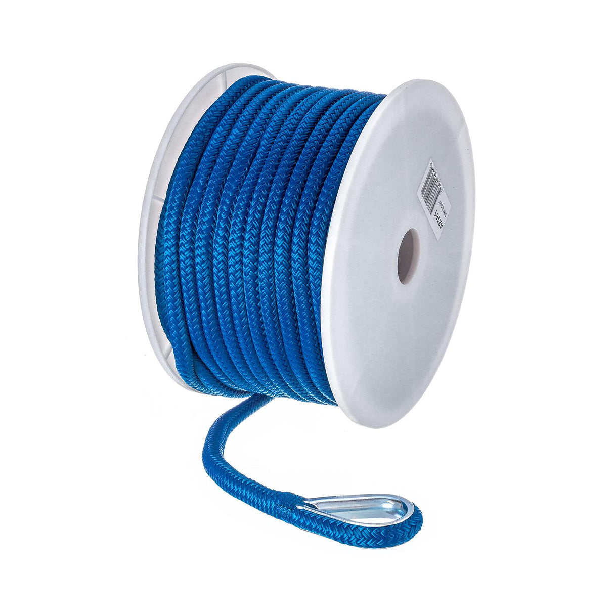 Seachoice Boat Anchor Rope, Double-Braid, Nylon, Achor Line, 3/8 in. X 100 Ft., Blue - 42161 - official Seachoice product image 5