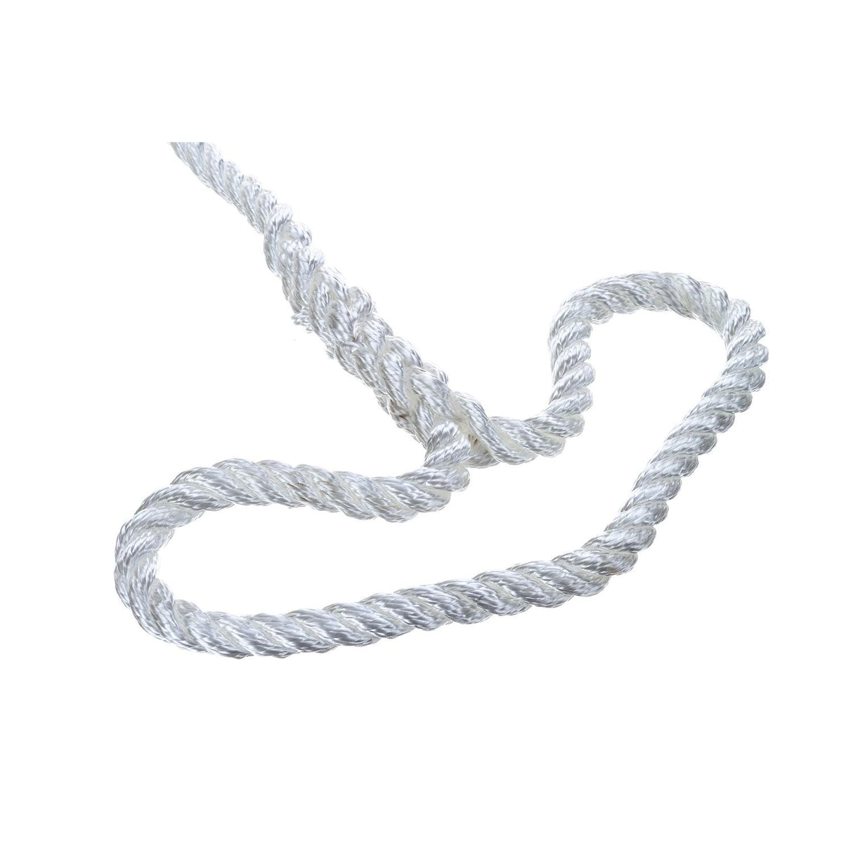 Seachoice High Quality Dock Rope for Boating - 3-Strand Twisted Nylon Dock Line, ½-Inch x 20 Feet, White - 42561 - official Seachoice product image 5