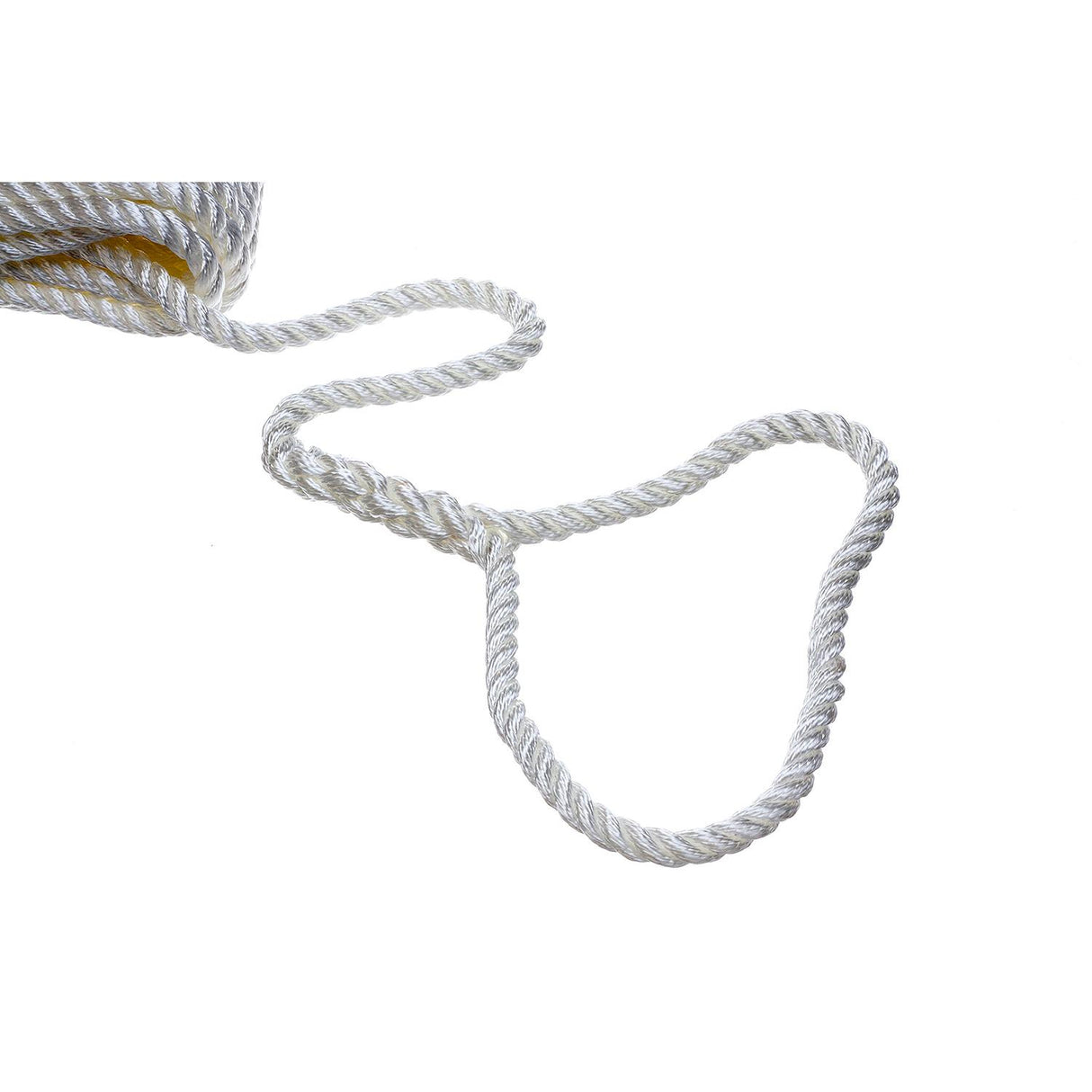 Seachoice High Quality Dock Rope for Boating - 3-Strand Twisted Nylon Line, ½-Inch x 30 Feet, White - 42581 - official Seachoice product image 4