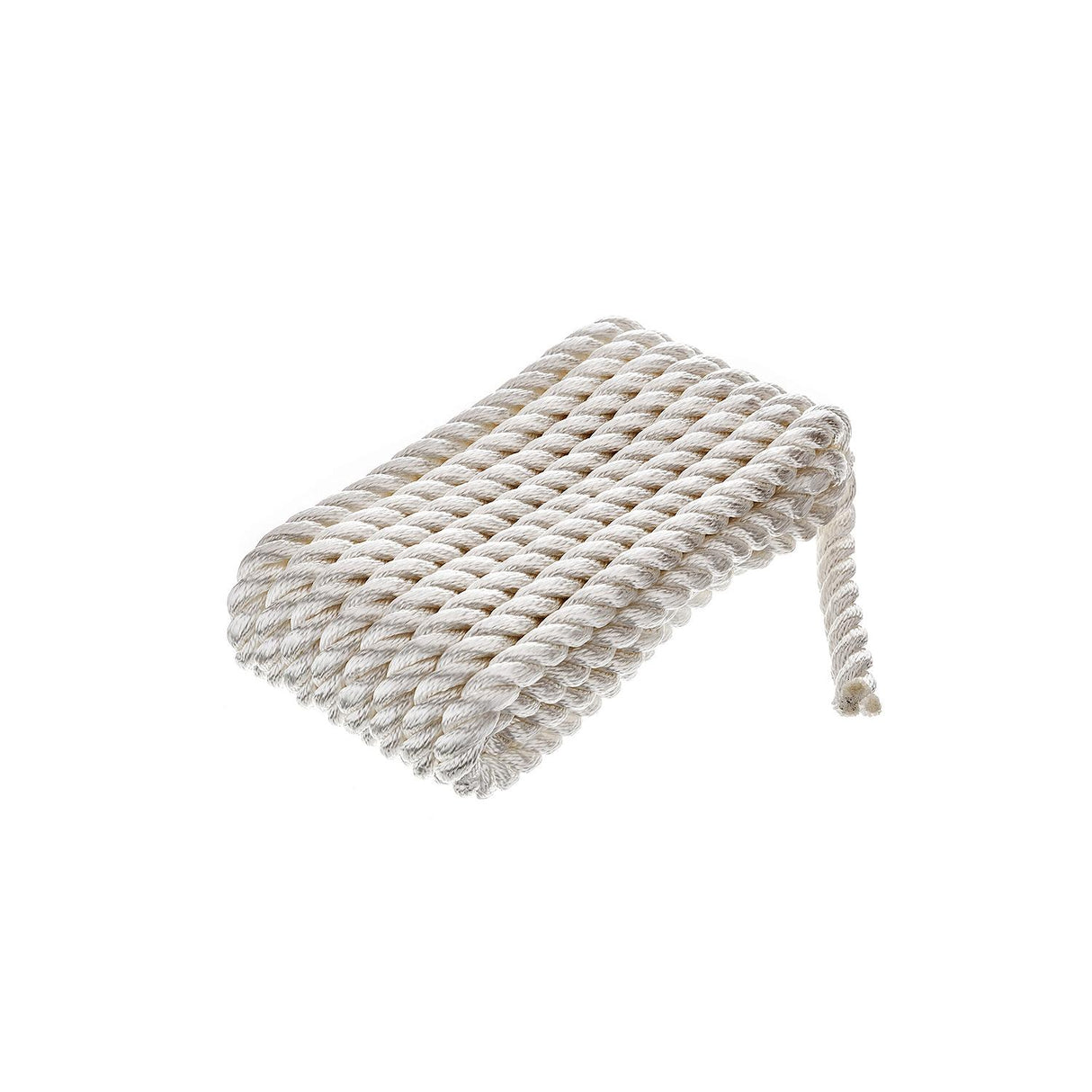 Seachoice High Quality Dock Rope for Boating - 3-Strand Twisted Nylon Line, â -Inch x 25 Feet, White - 42601 - official Seachoice product image 5