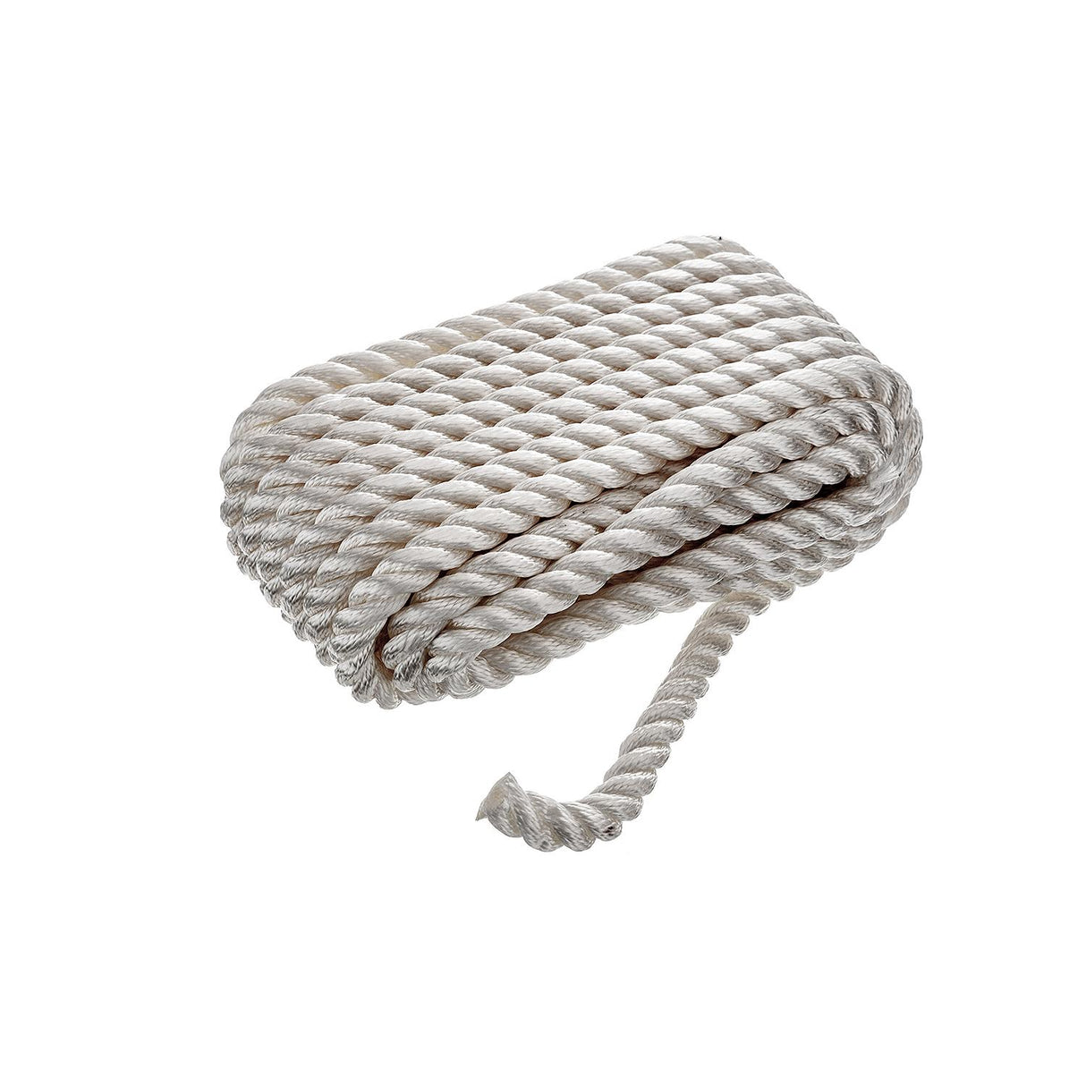 Seachoice High Quality Dock Rope for Boating - 3-Strand Twisted Nylon Line, â -Inch x 35 Feet, White - 42621 - official Seachoice product image 5