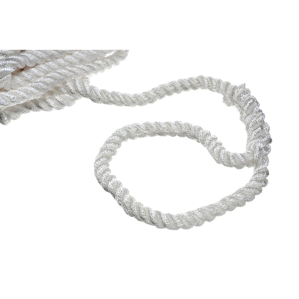 Seachoice High Quality Dock Rope for Boating - 3-Strand Twisted Nylon Line, ¾-Inch x 25 Feet, White - 42631 - official Seachoice product image 3