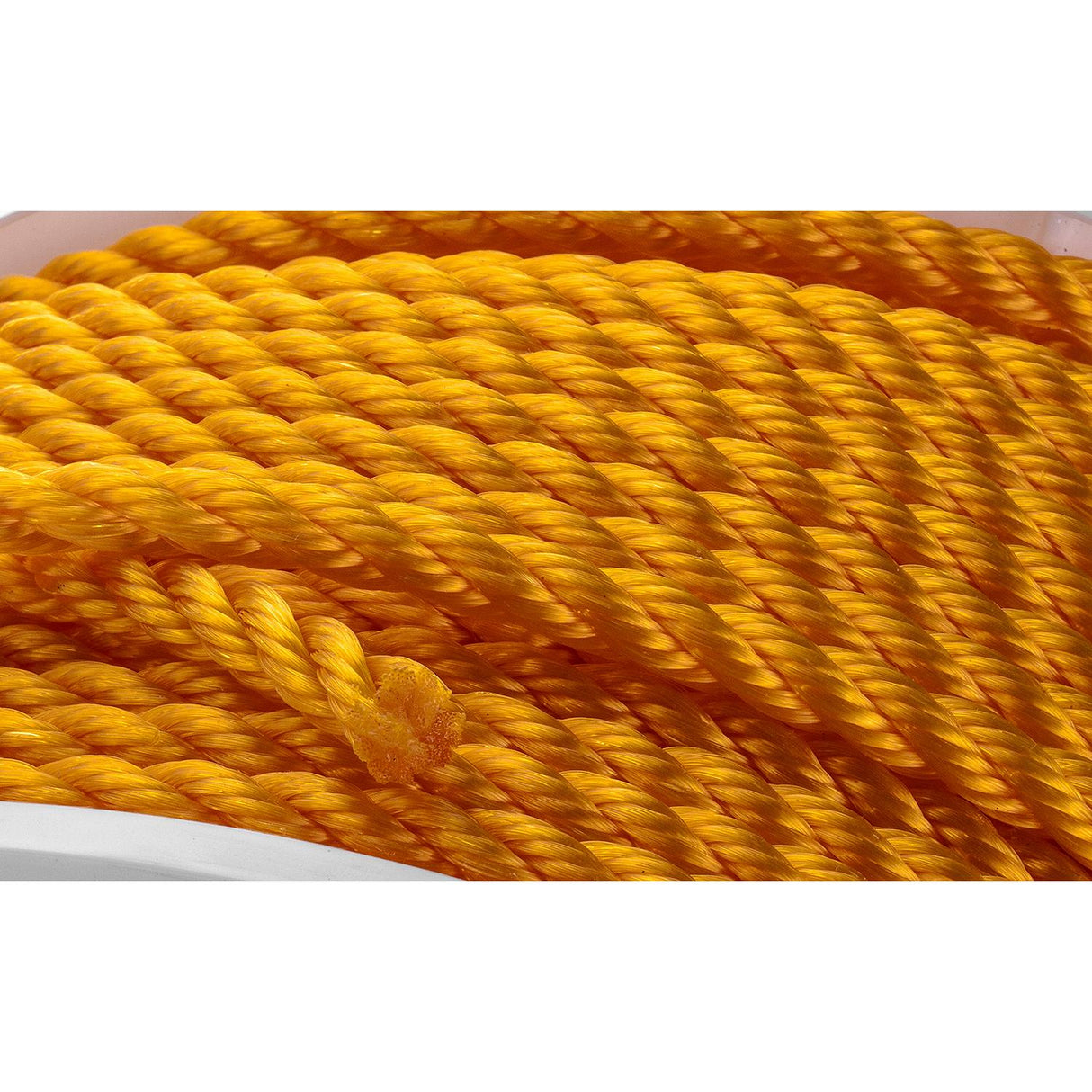 Seachoice Twisted Braid Polypropylene Spool, Yellow, Floats, â
In. X 600 Ft., 100% Polypropylene - 50-42720