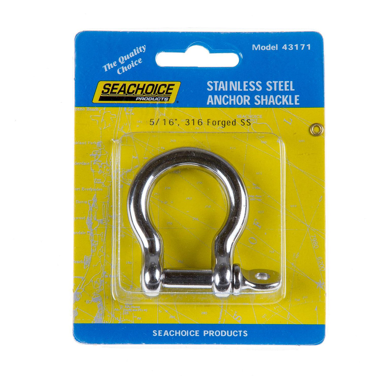 Seachoice Stainless Steel Anchor Shackle, 5/16 In. - 43171 - official Seachoice product image 3