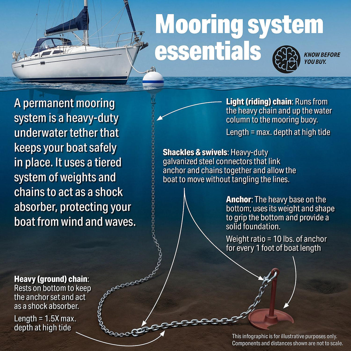 Seachoice Pyramid Anchor - 50 Lb - 43890 - official Seachoice product image 6