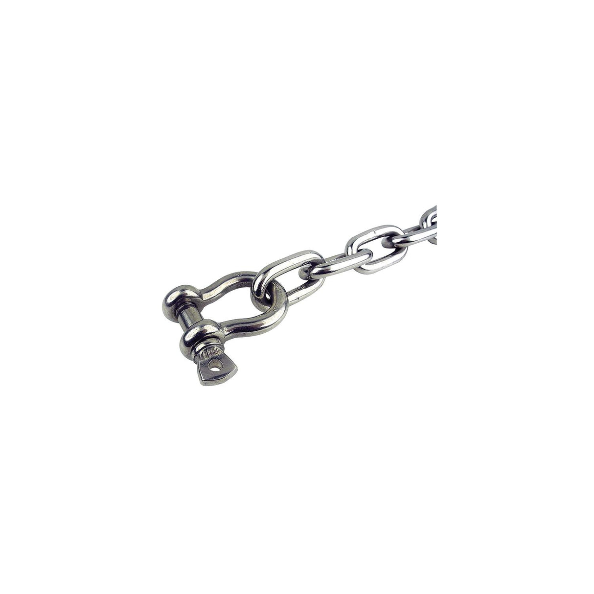 Seachoice 1/4 In. X 4 Ft. Chain, 304 Stainless Steel w/ Shack - 44123 - official Seachoice product image 6