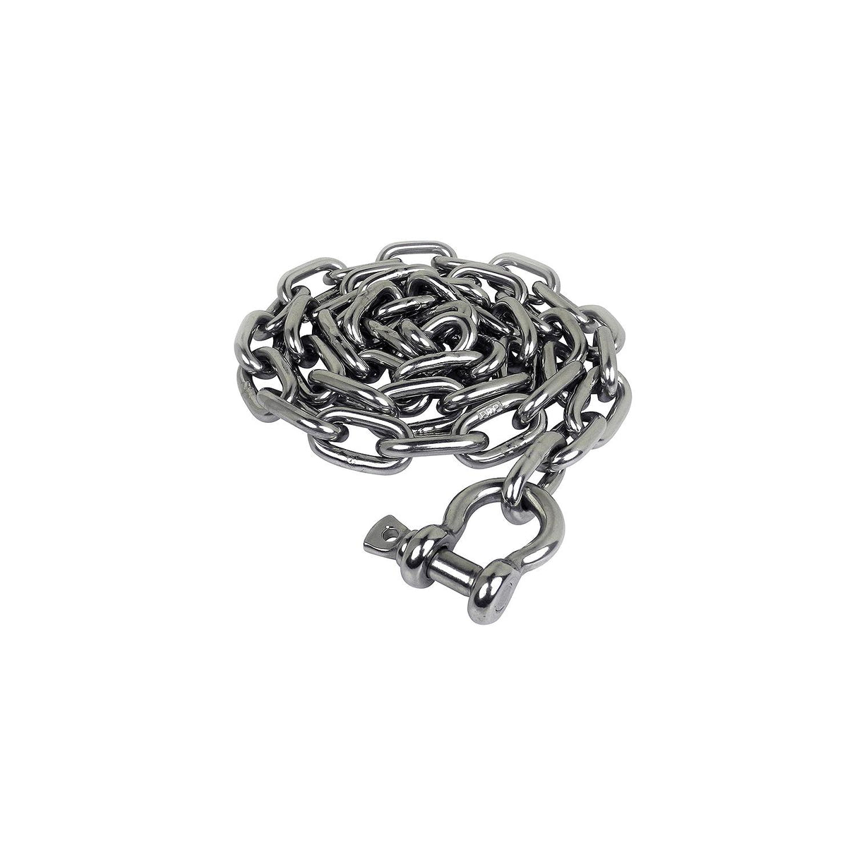 Seachoice 1/4 In. X 4 Ft. Chain, 304 Stainless Steel w/ Shack - 44123 - official Seachoice product image 5