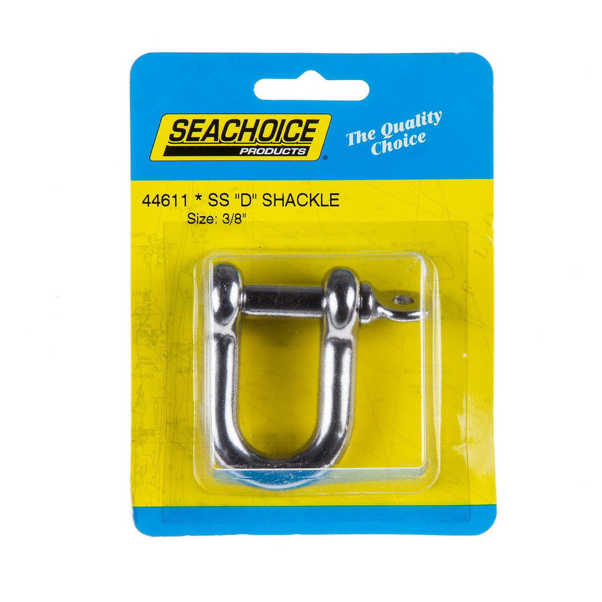 Seachoice D Anchor Shackle, Stainless Steel, 3/8 In. - 50-44611 - official Seachoice product image 3