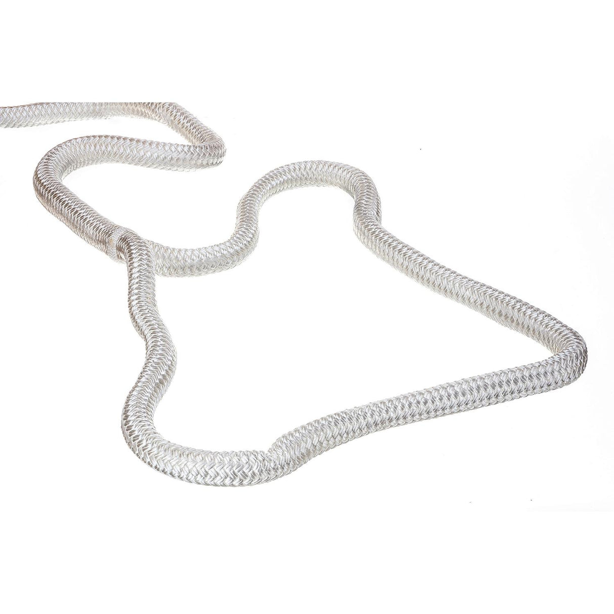 Seachoice Double-Braid Nylon Dock Line w/ Eye Splice, Pre-Shrunk, Heat Stabilized, 3/4 In. X 25 Ft., White - 47101 - official Seachoice product image 3