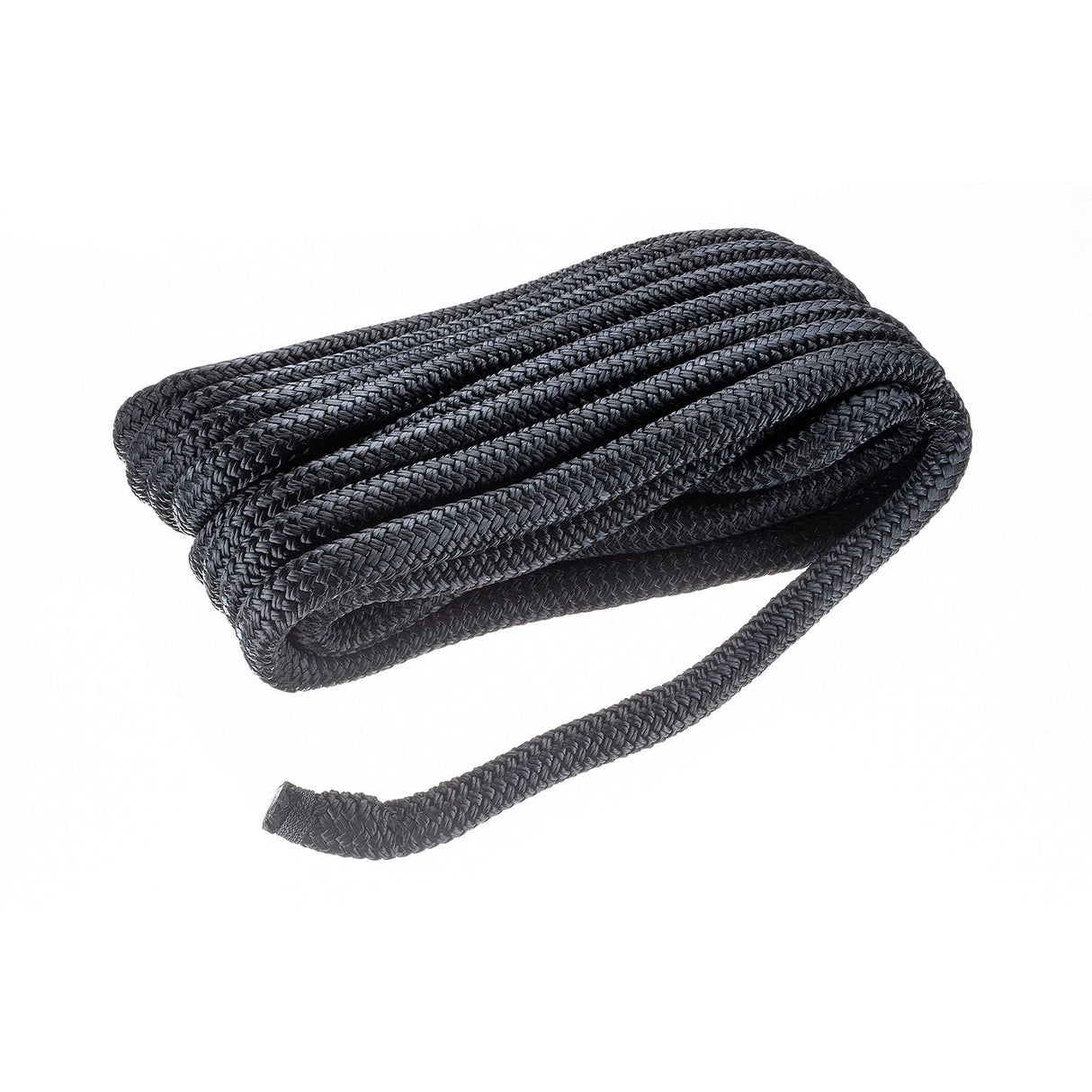 Seachoice Double-Braid Nylon Dock Line w/ Eye Splice, Pre-Shrunk, Heat Stabilized, 3/4 In. X 35 Ft., Black - 47211 - official Seachoice product image 5