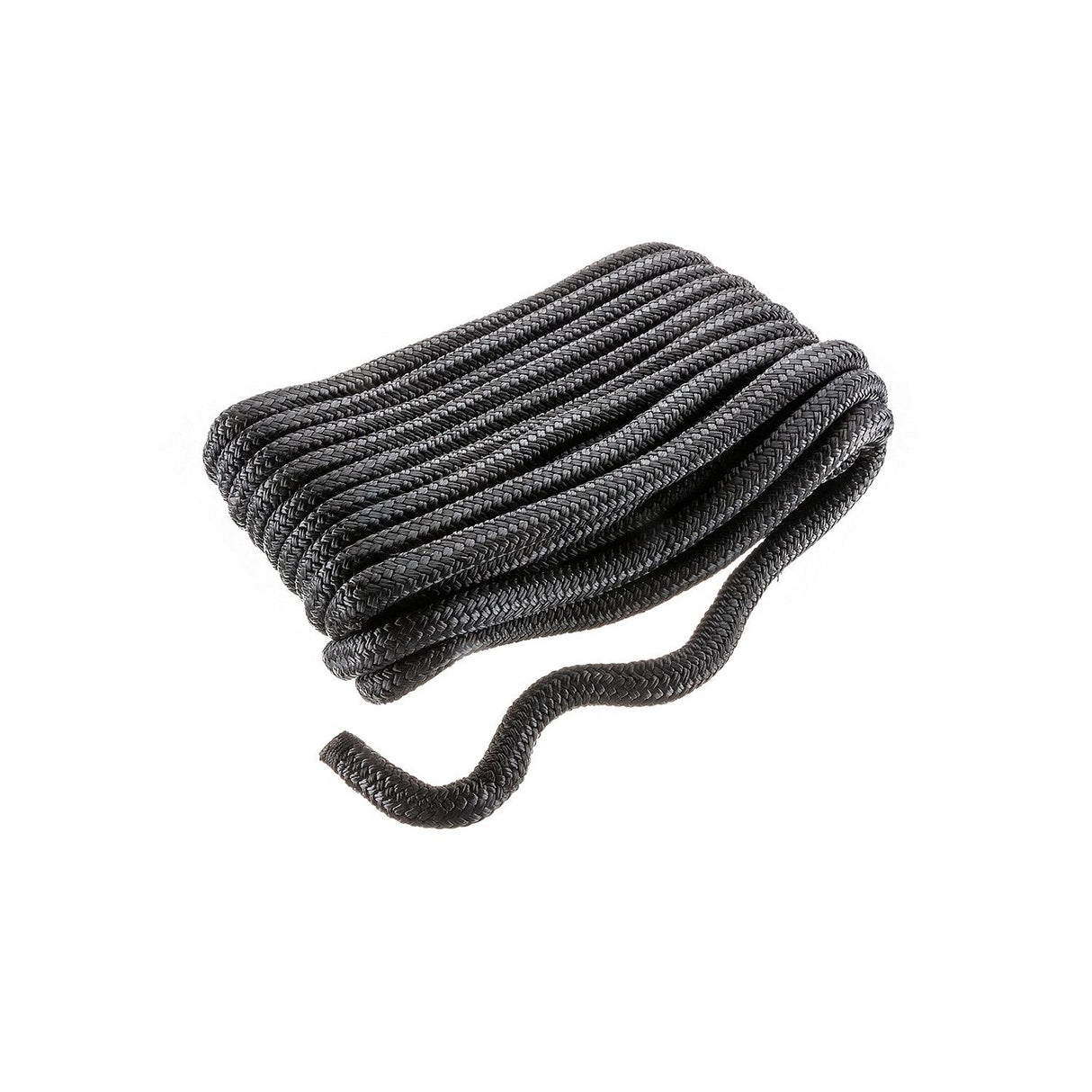 Seachoice 47221 Double-Braid Nylon Dock Line w/ Eye Splice, Pre-Shrunk, Heat Stabilized, 3/4 In. X 50 Ft., Black - 47221 - official Seachoice product image 4