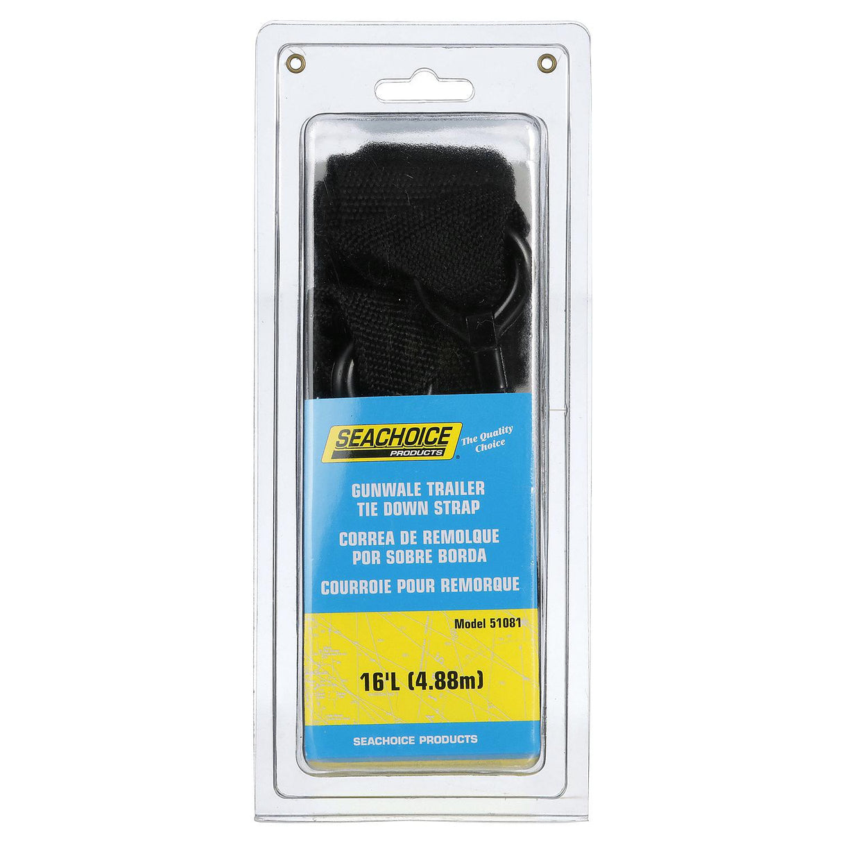 Seachoice Gunwale Tie Down Boat Strap, 16 Ft. - 51081 - official Seachoice product image 5