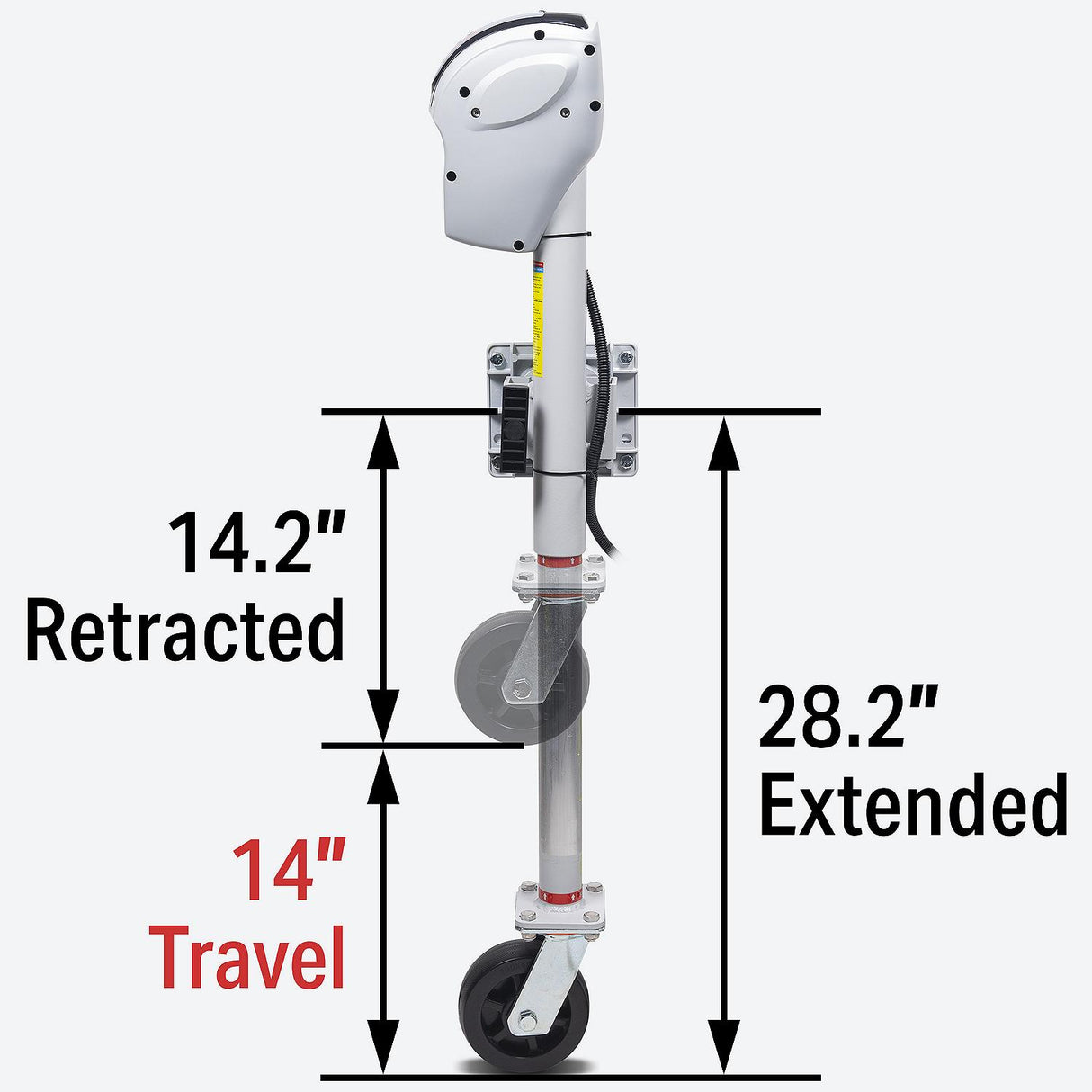 Seachoice 52043 Deluxe Electric Marine Jack with Touch Panel - 52043 - official Seachoice product image 6