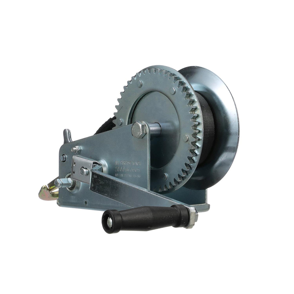 Seachoice 52251 Trailer Winch, Strap with Hook, Two Speed, Max Load 2,000 Lbs. - 52251 - official Seachoice product image 4