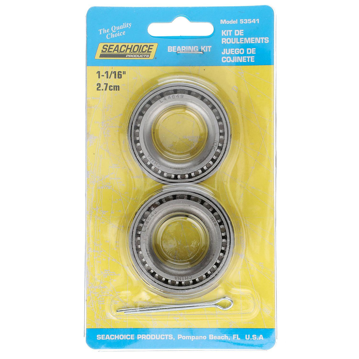 Seachoice Marine Boat Trailer Wheel Bearing Kit, 1-1/16 In. Axle, Set of 2 - 53541 - official Seachoice product image 4
