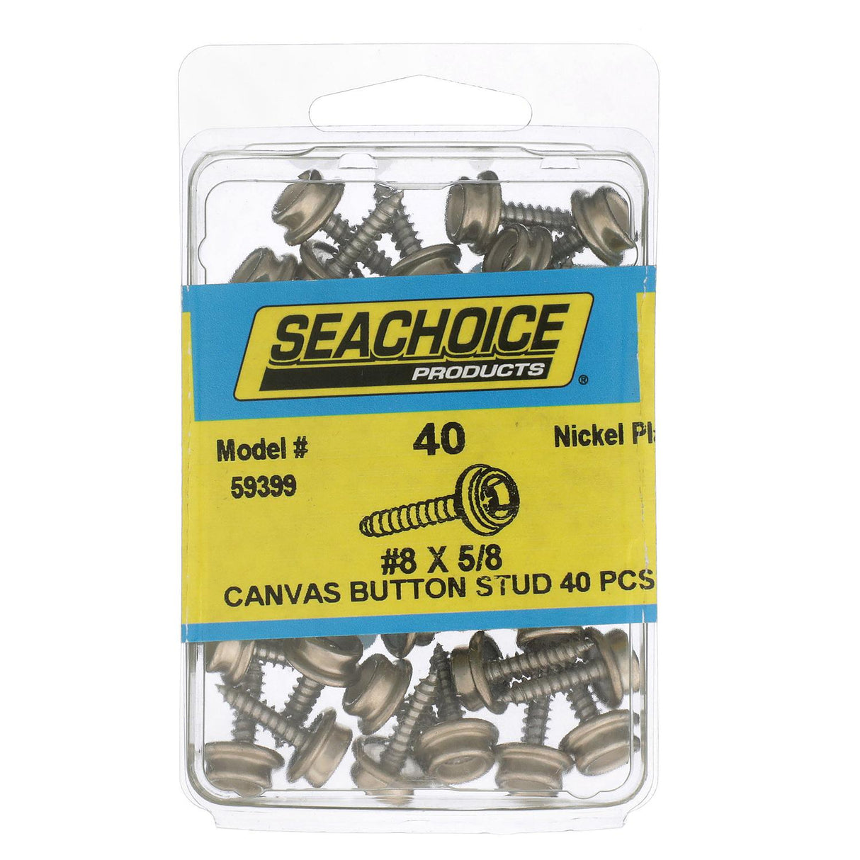 Seachoice Button Stud, #8 X 5/8 In. Stainless Steel Screw, Pack of 50 - RP-BP7251SC - official Seachoice product image 6