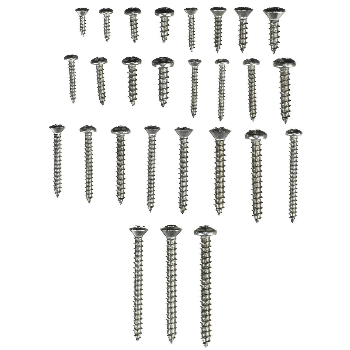 Seachoice Stainless Steel Tapping Screw Kit, 216 Piece - RP-KP5579SC - official Seachoice product image 3