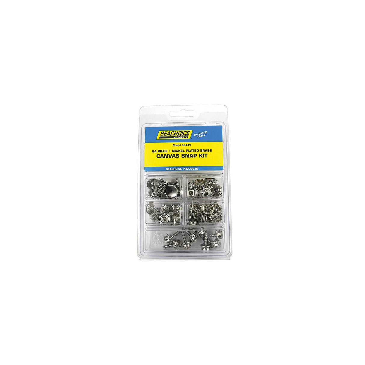 Seachoice 64-Piece Canvas Snap Kit With Tool, For Boat Covers and Canvas Covers - RP-KP7261SC - official Seachoice product image 5