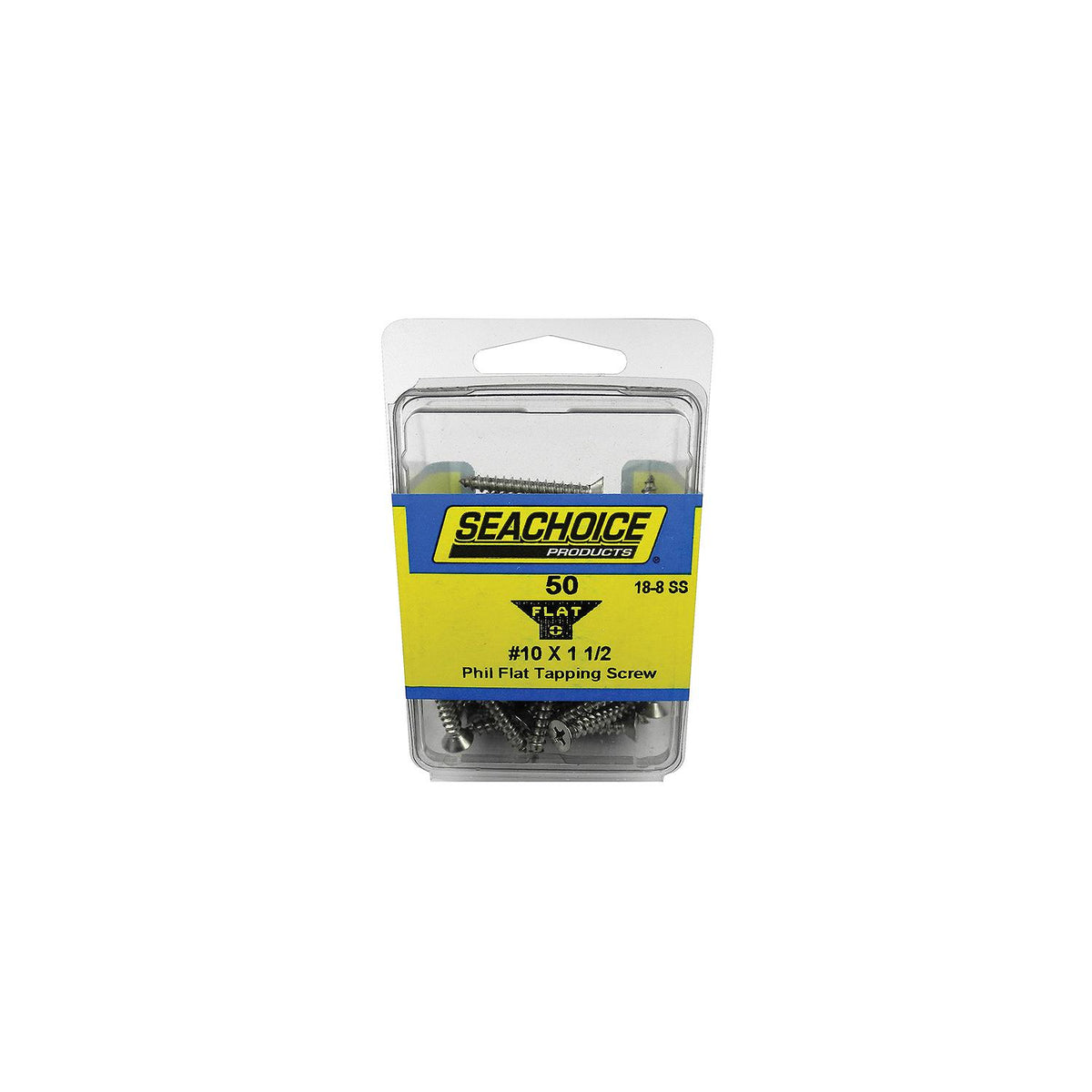 Seachoice 59964 Stainless Steel Phillips Machine Screw - Flat Head - BP0638SC - official Seachoice product image 3