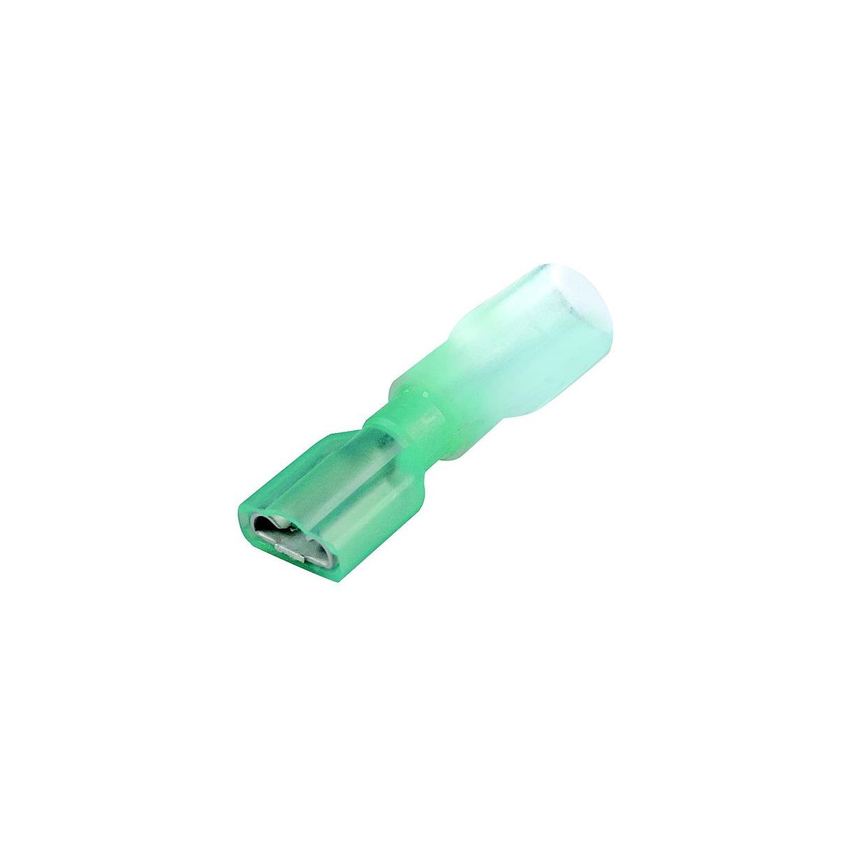 Seachoice 60293 3-to-1 Heat Shrink Insulated Quick Disconnect, 16-14 Ga., 0.187" Female, Blue, 25-Pack - 60293