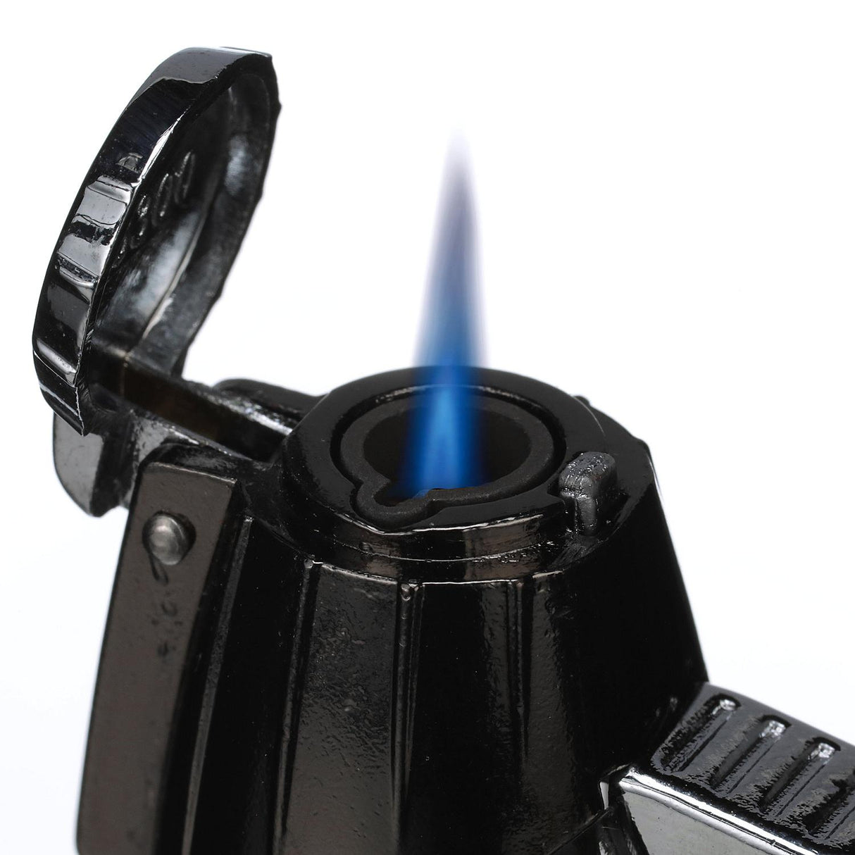 Seachoice Turbo Lite II Mini Torch, Provides 2,400°F Pinpoint Blue Flame, Includes Key Ring - 61201 - official Seachoice product image 4