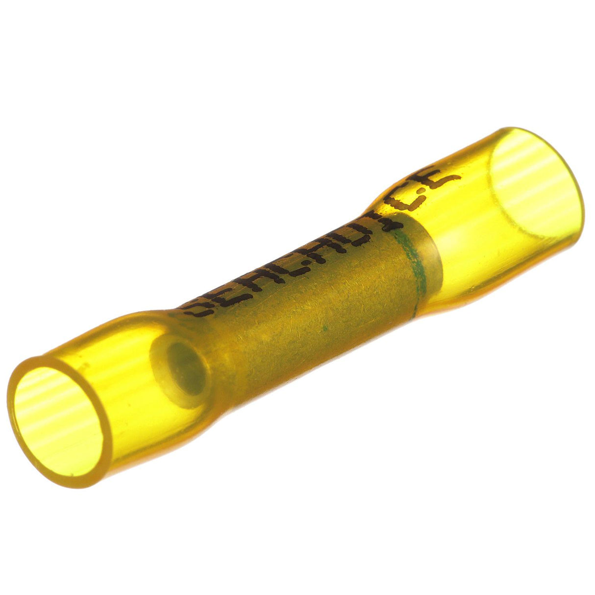 Seachoice Step Down 3-to-1 Heat Shrink Butt Connector, Marine Grade Heat-Shrinkable Butt Splices, Yellow, Pack of 10, 16-14 to 12-10 Wire Range - 61411 - official Seachoice product image 5