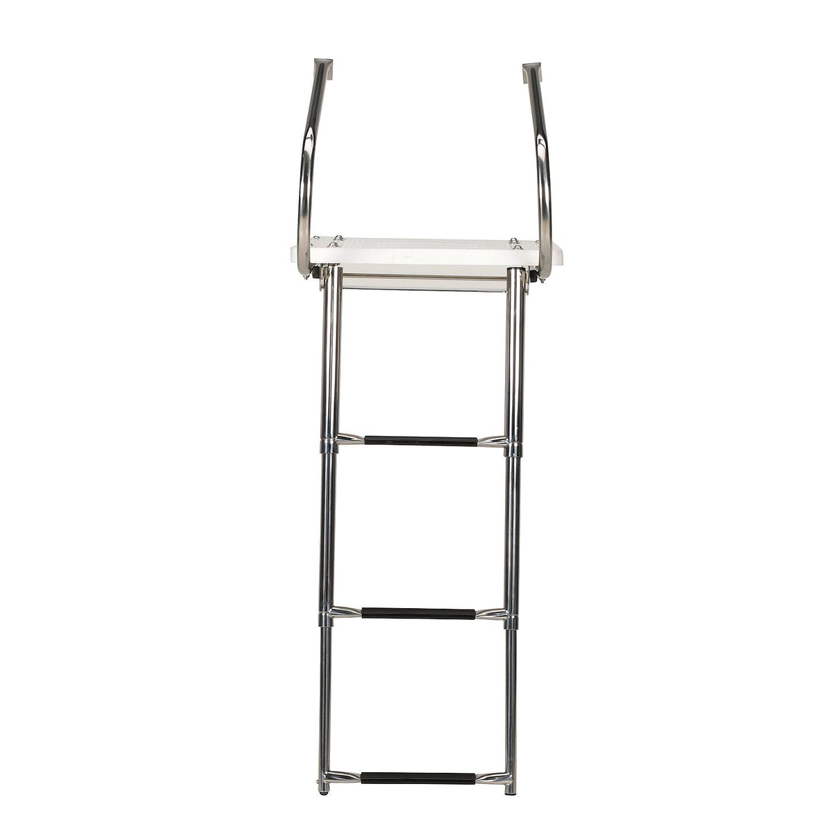 Seachoice Deluxe Universal Swim Platform w/ Side Mount Telescoping Ladder, 3 Step Ladder, Inboard/Outboard - 71191