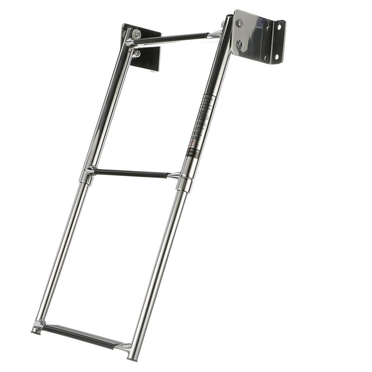 Seachoice Telescoping Transom Mount Ladder, Stainless Steel, 3 Steps, 300 Lb. Capacity - 71221 - official Seachoice product image 6