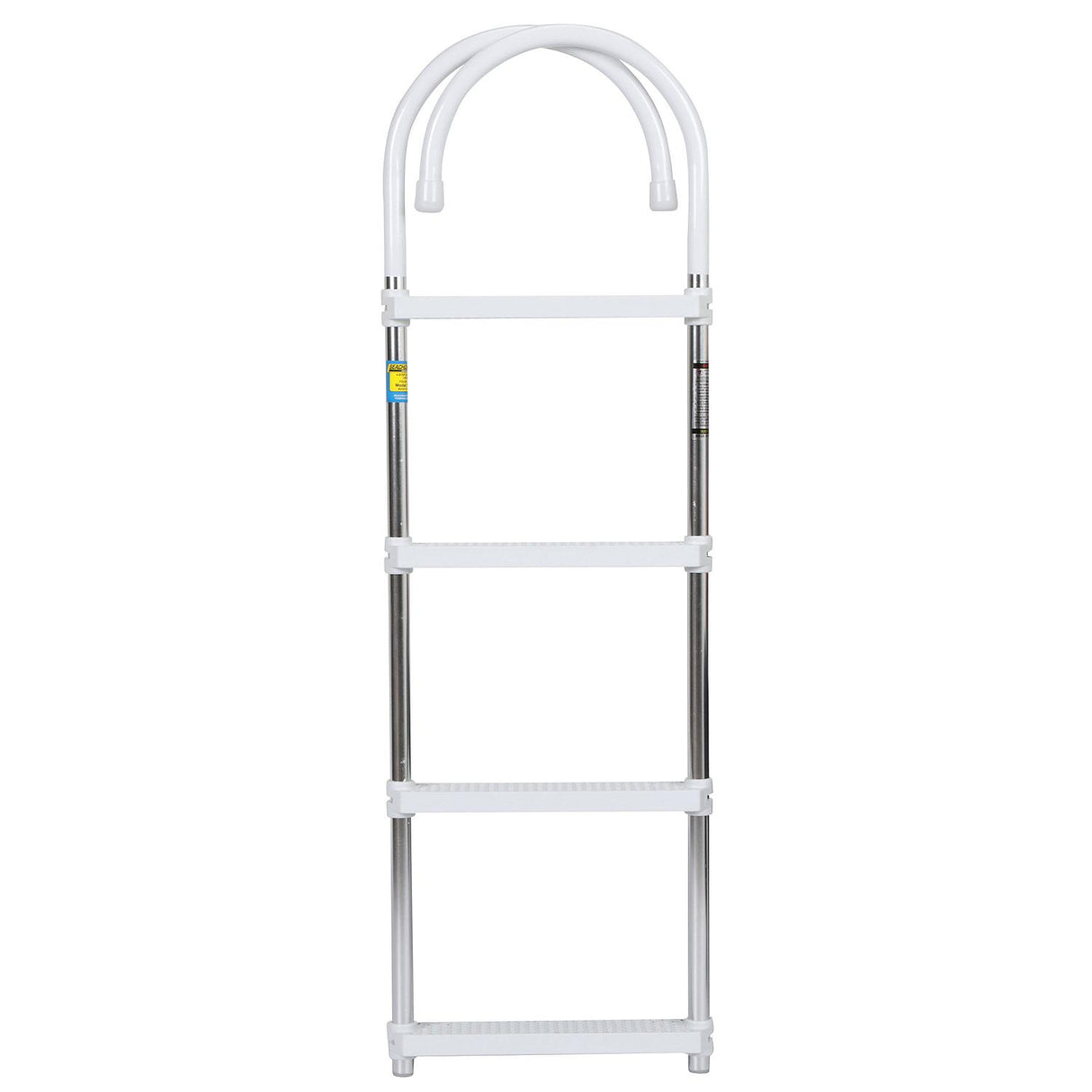 Seachoice Aluminum Boarding Ladder, 4 Steps, 15 in. Wide X 47 in. Tall - 71560 - official Seachoice product image 4