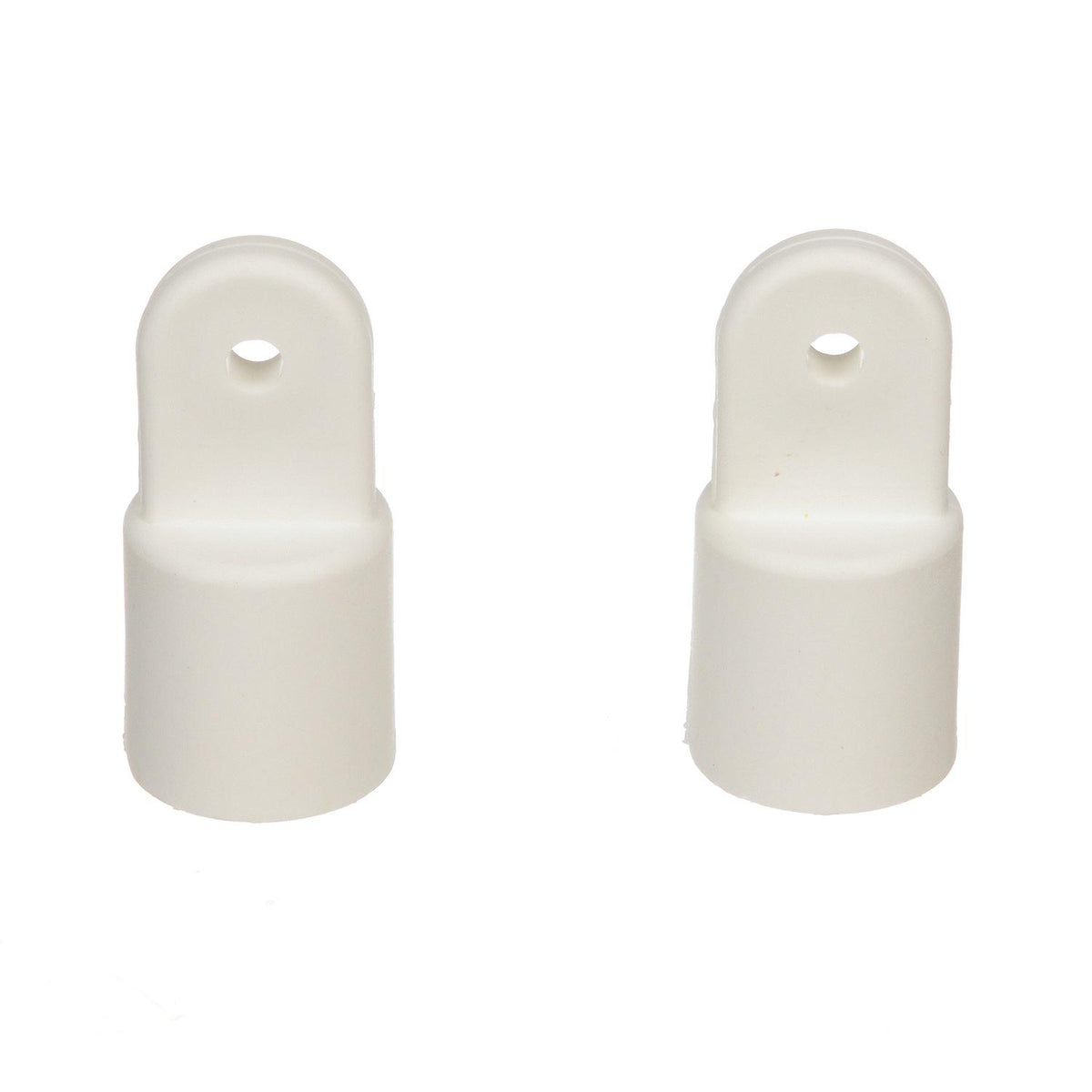 Seachoice Plastic External Eye Ends for Canopy Top, White, 7/8 in. OD, Pack of 2 - 50-76101 - image 1