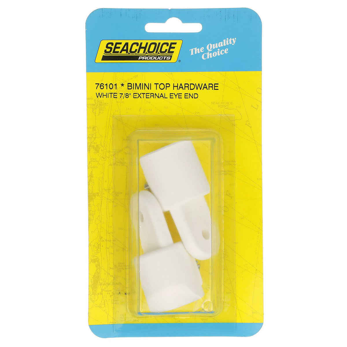 Seachoice Plastic External Eye Ends for Canopy Top, White, 7/8 in. OD, Pack of 2 - 50-76101 - image 5