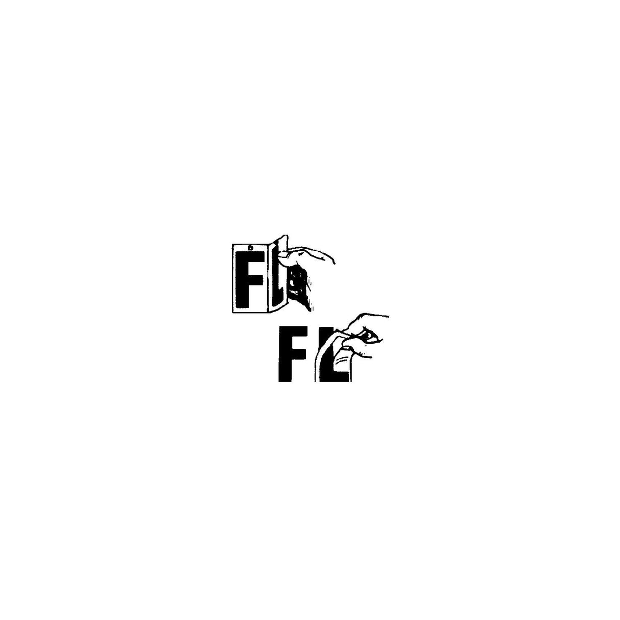 Seachoice 74173 3" Premium Vinyl Block Letter "B", White, 10-Pack - 3SCWPB - image 1