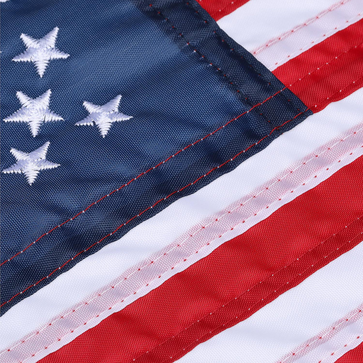 Seachoice USA Flag, 12 In. X 18 In., Deluxe Marine Grade Nylon - 78211