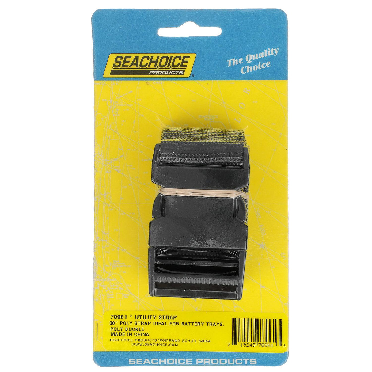 Seachoice Battery Tie Down Strap, 38 In., Black - 78961 - official Seachoice product image 6