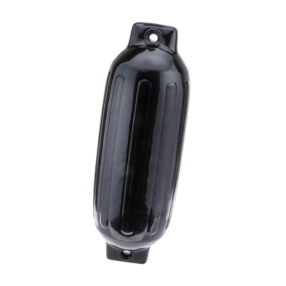 Seachoice Twin Eye Ribbed Boat Fender, Black, 8-1/2 In. X 27 In. - DE79276S - official Seachoice product image 3