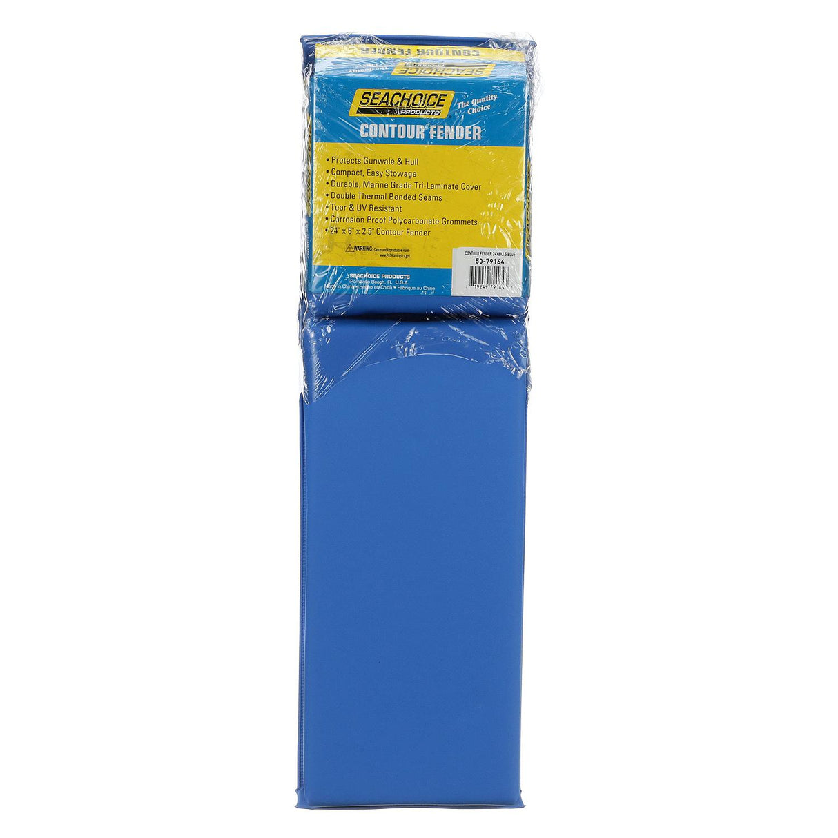 Seachoice 79164 Contour Fender Dock Bumper, 24 in. X 6 in., Blue - DE53422S - official Seachoice product image 4