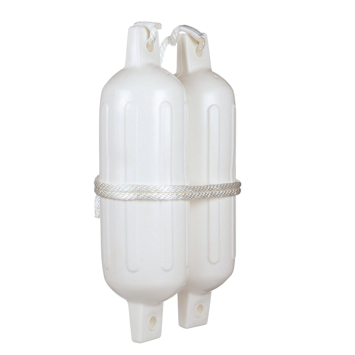 Seachoice Twin Eye Ribbed Fender Kit, Includes a Pair of MFP Fender Lines, White, 6-1/2 In. X 23 In. - DE77231S - official Seachoice product image 7