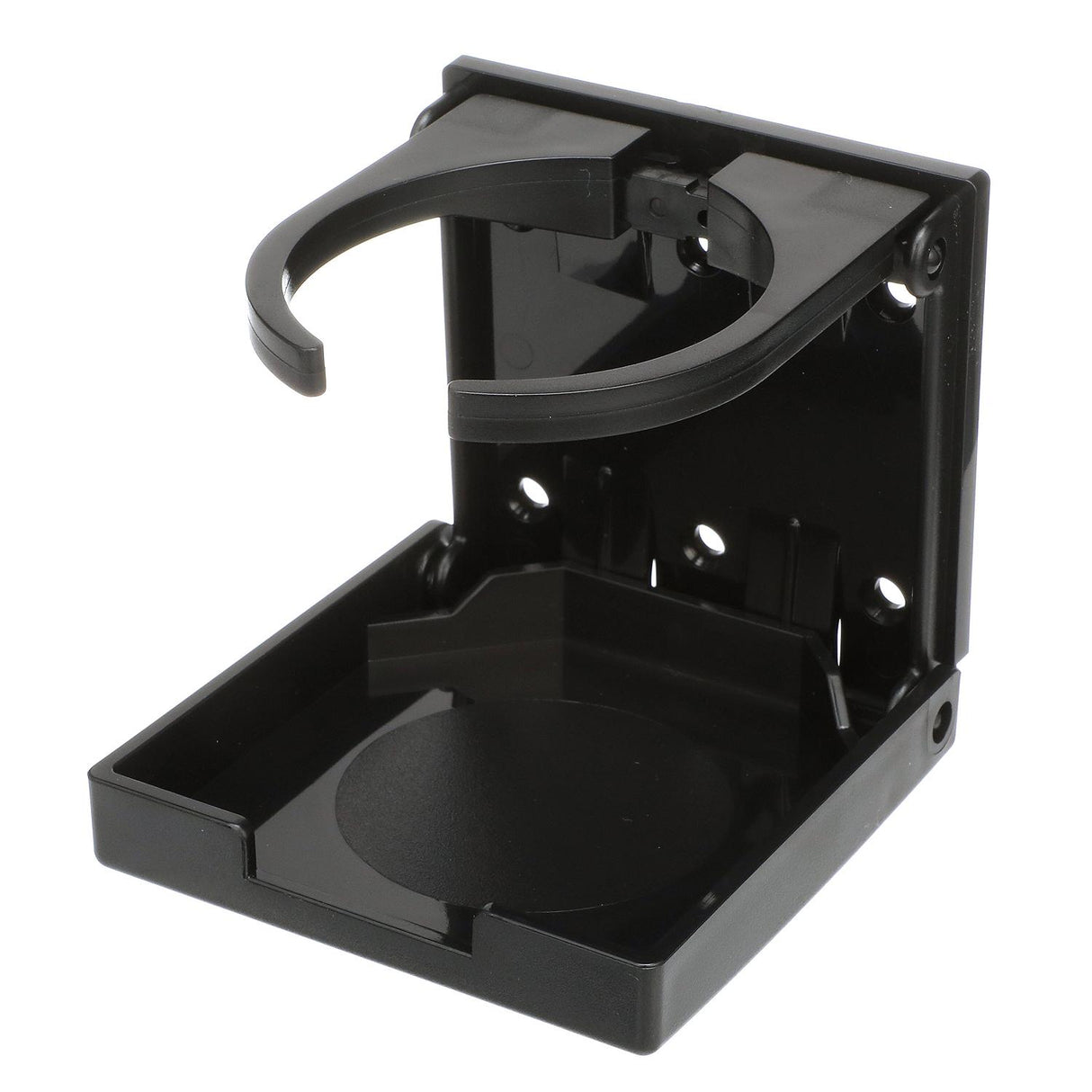 Seachoice Folding Drink Holder, Adjustable, Boat, Black - 79461