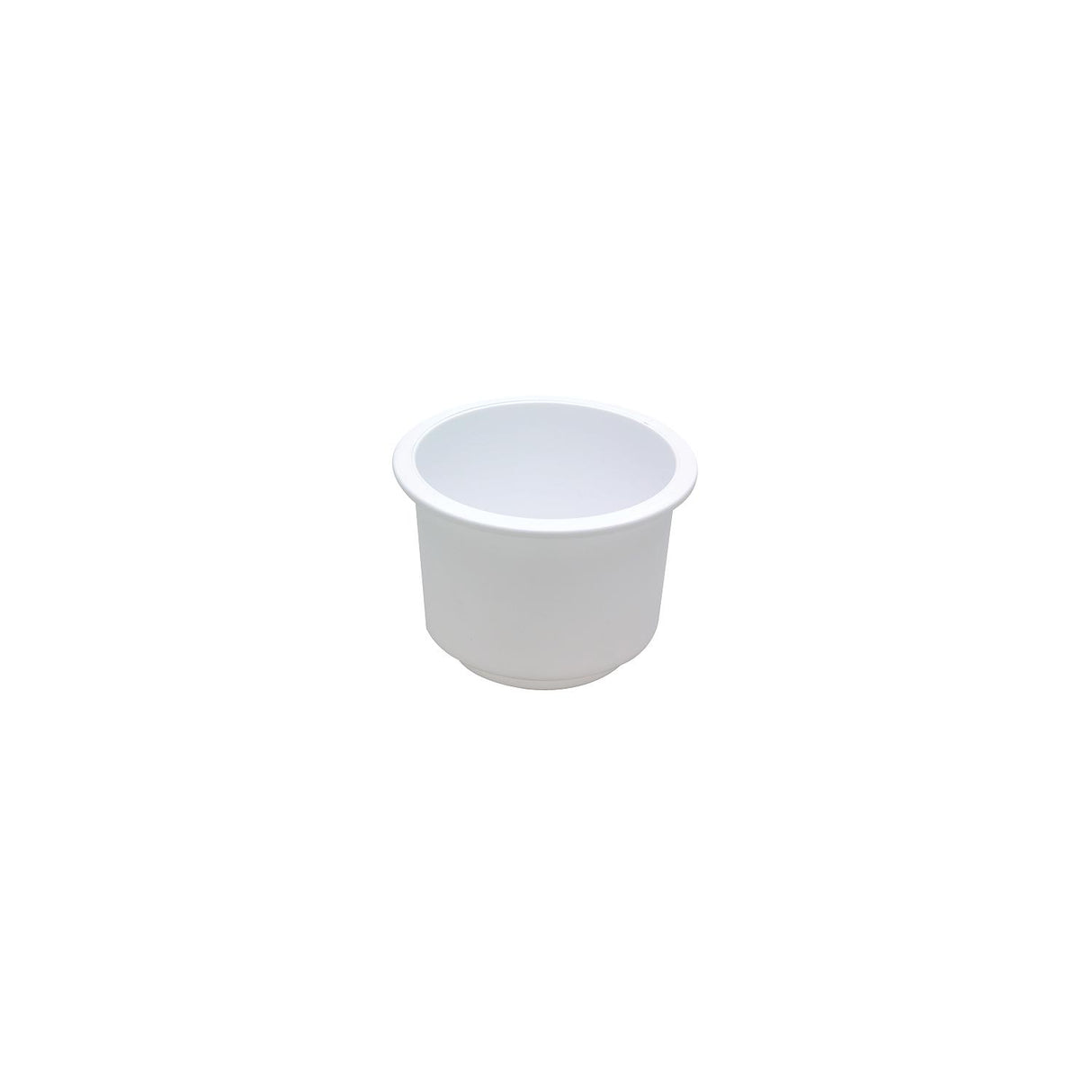Seachoice 79490 Drink Holder - White, Large Recessed - 79490