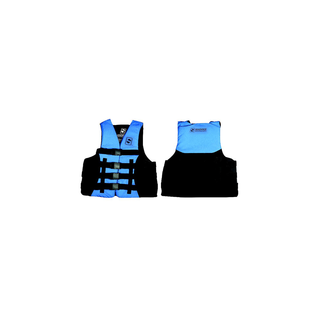 Seachoice 85137 Evoprene Multi-Sport Life Jacket - XL - Blue/Black, Fits Chest 40-44 in, USCG Level 70 - 85137